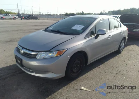 2012 Honda Civic Lx from USA, damaged, VIN 2HGFB2E52CH530539